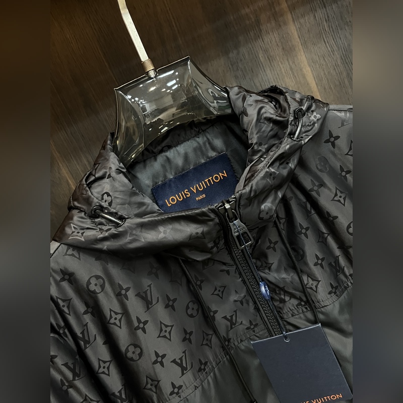 LV 2026ss早秋新款發布 Louis Vuitton連帽夾克外套，提花面料