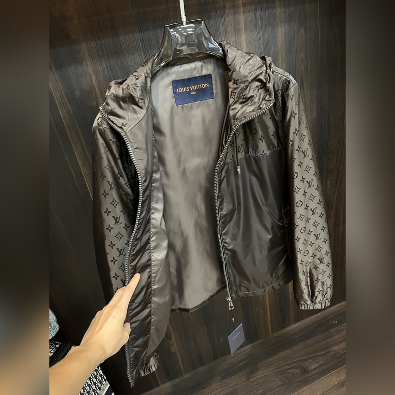 LV 2026ss早秋新款發布 Louis Vuitton連帽夾克外套，提花面料