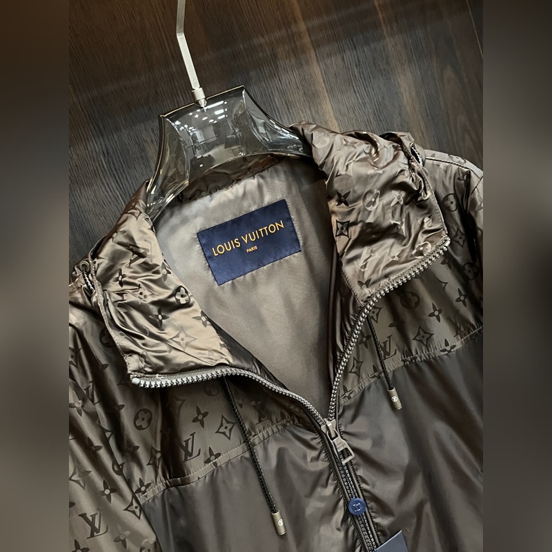 LV 2026ss早秋新款發布 Louis Vuitton連帽夾克外套，提花面料