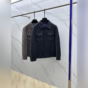 LV路易威登 2026ss早秋新款發布Louis Vuitton翻領夾克外套，字