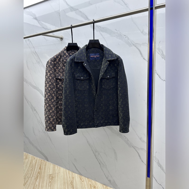 LV路易威登 2026ss早秋新款發布Louis Vuitton翻領夾克外套，字