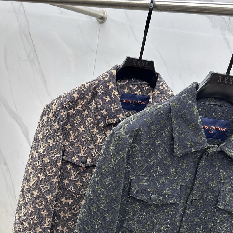 LV路易威登 2026ss早秋新款發布Louis Vuitton翻領夾克外套，字