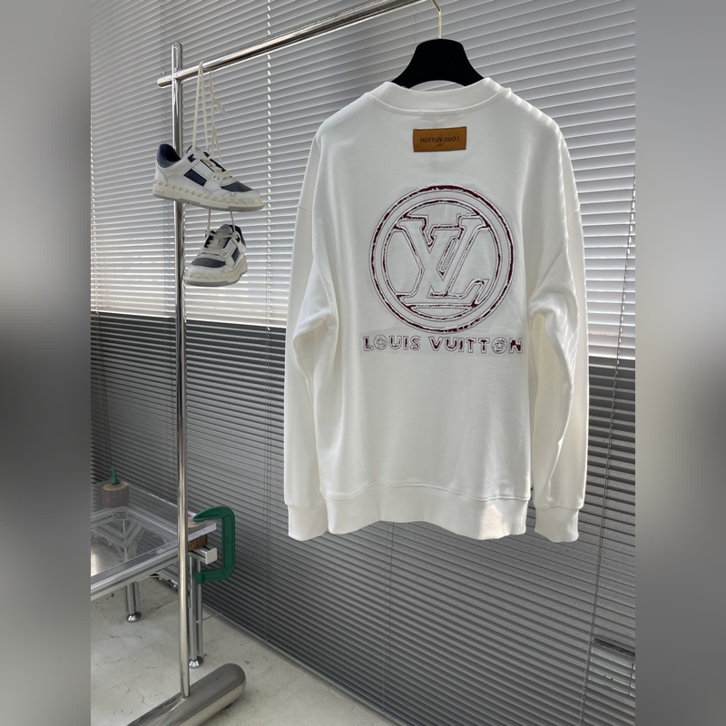 -Louis Vuitton 2026fw秋冬新款衛衣，精美工藝圓領款，特制純