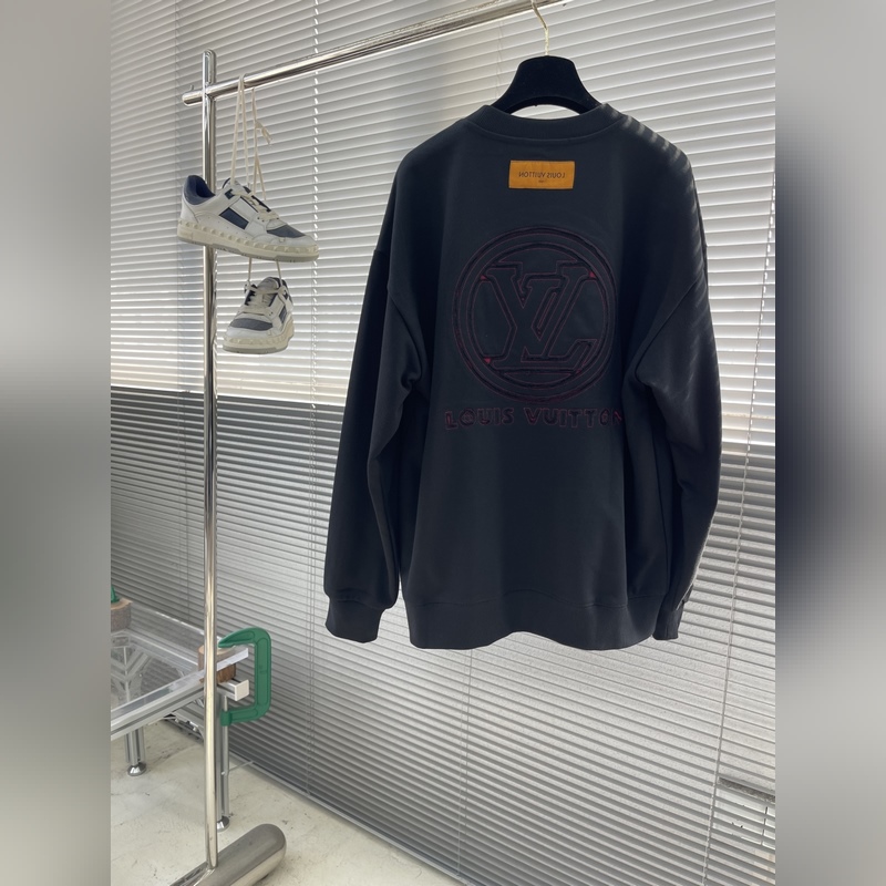 -Louis Vuitton 2026fw秋冬新款衛衣，精美工藝圓領款，特制純