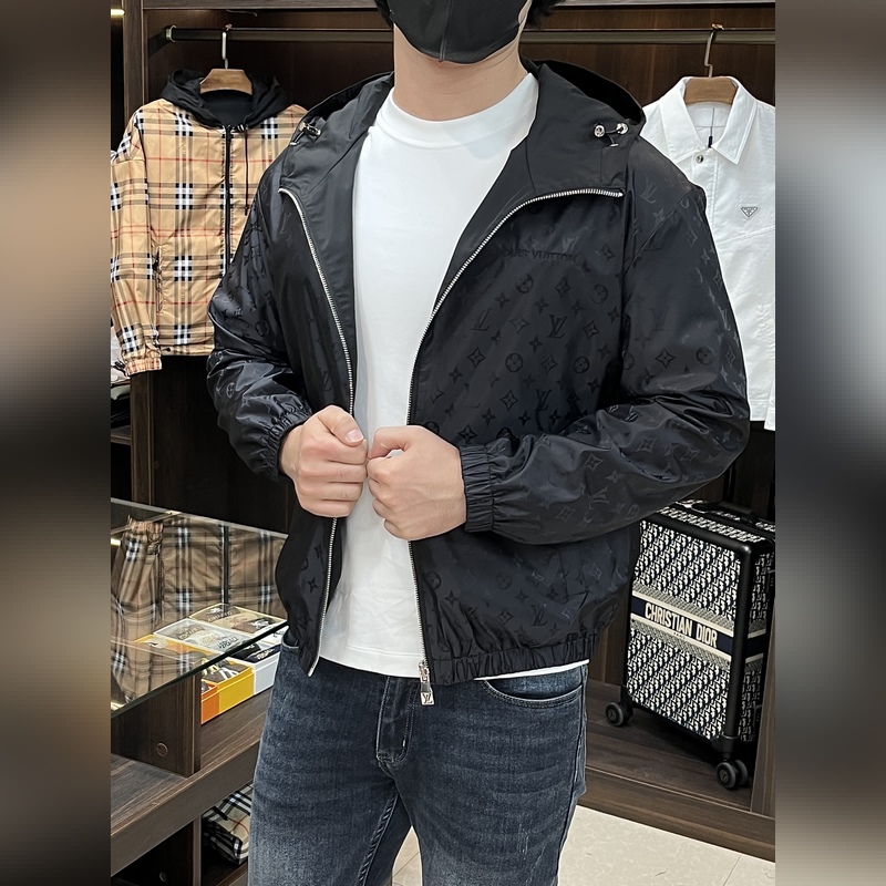 LV 2026ss早秋新款發布 Louis Vuitton連帽夾克外套，雙面穿一