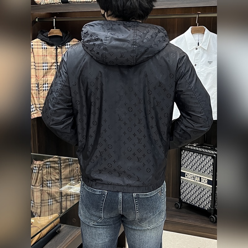 LV 2026ss早秋新款發布 Louis Vuitton連帽夾克外套，雙面穿一