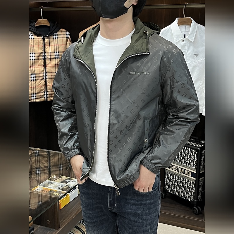 LV 2026ss早秋新款發布 Louis Vuitton連帽夾克外套，雙面穿一