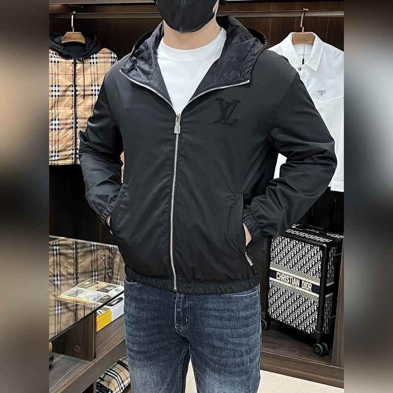 LV 2026ss早秋新款發布 Louis Vuitton連帽夾克外套，雙面穿一