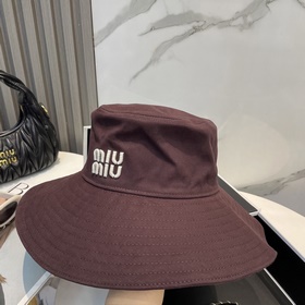 MiuMiu繆繆新款漁夫帽 大帽檐 加大遮陽範圍 品質細節都好到位 帽子一直都是