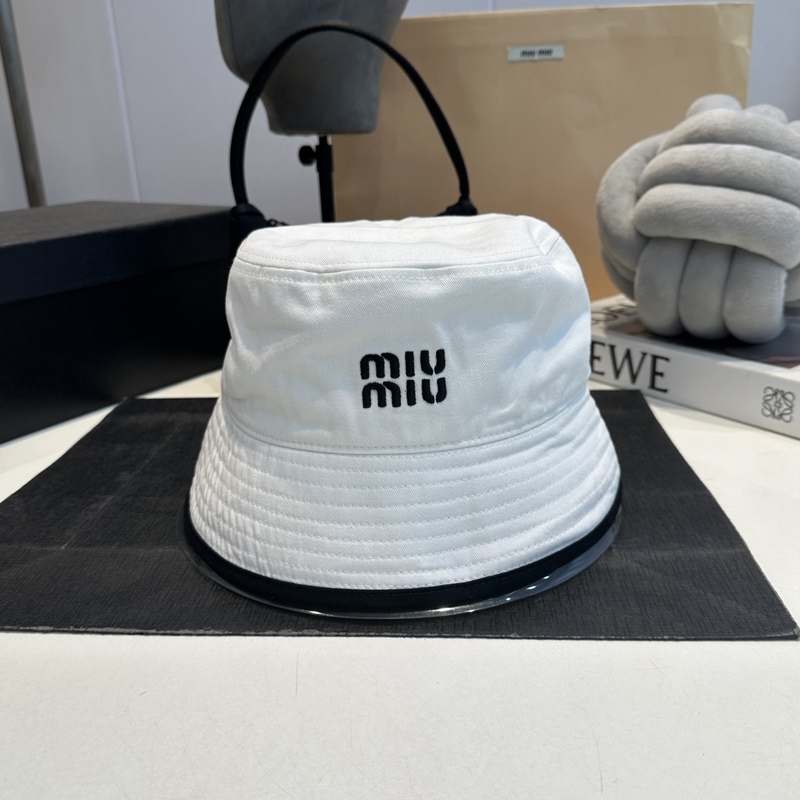 miumiu繆繆26ss新款帆布漁夫帽 雙面學(xué)院風(fēng)漁夫帽，清新文藝配包裝