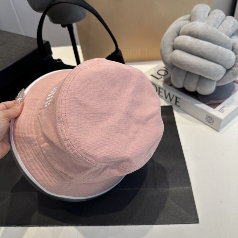 miumiu繆繆26ss新款帆布漁夫帽 雙面學院風漁夫帽，清新文藝配包裝