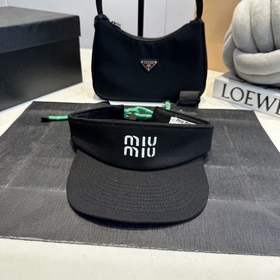 MIUMIU 運動健身空頂帽純棉，無論是騎行跑步 網球，打球， 瑜伽， 還是日常