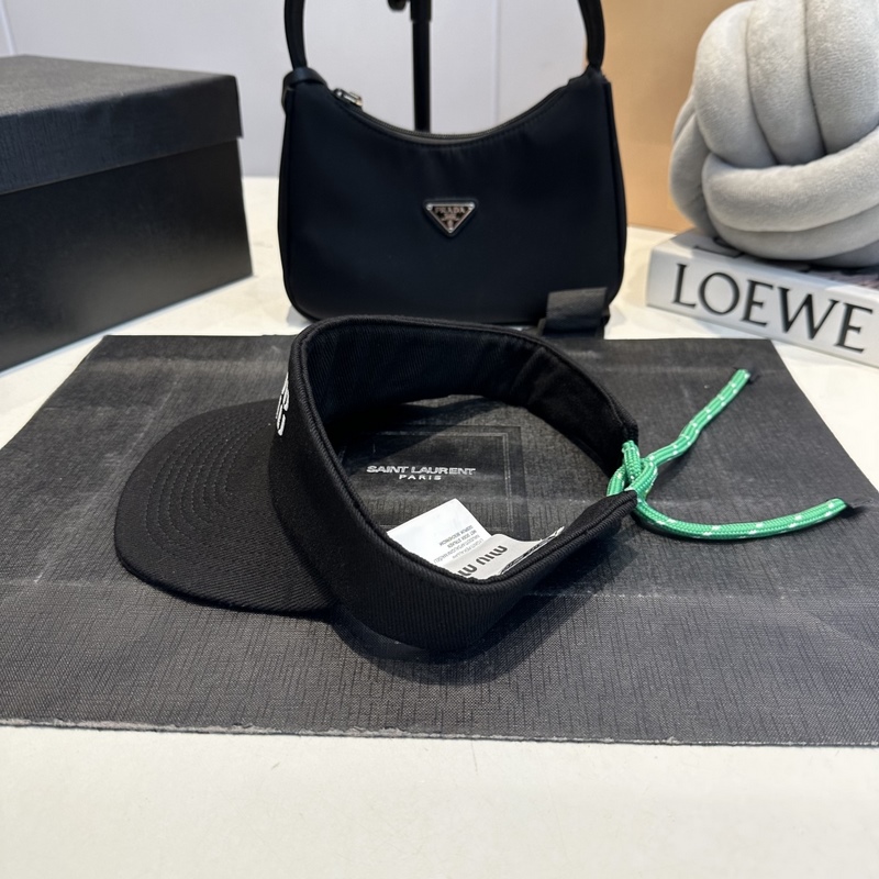 MIUMIU 運(yùn)動健身空頂帽純棉，無論是騎行跑步 網(wǎng)球，打球， 瑜伽， 還是日常