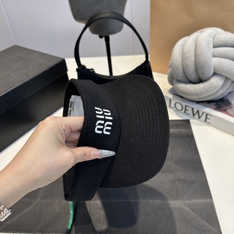 MIUMIU 運(yùn)動健身空頂帽純棉，無論是騎行跑步 網(wǎng)球，打球， 瑜伽， 還是日常