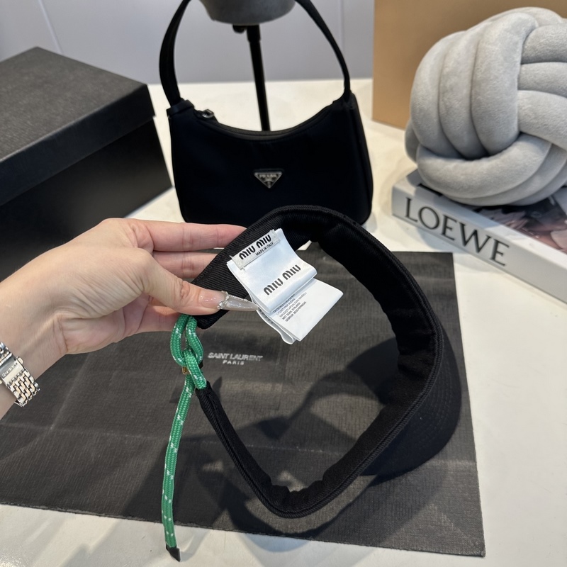 MIUMIU 運(yùn)動健身空頂帽純棉，無論是騎行跑步 網(wǎng)球，打球， 瑜伽， 還是日常