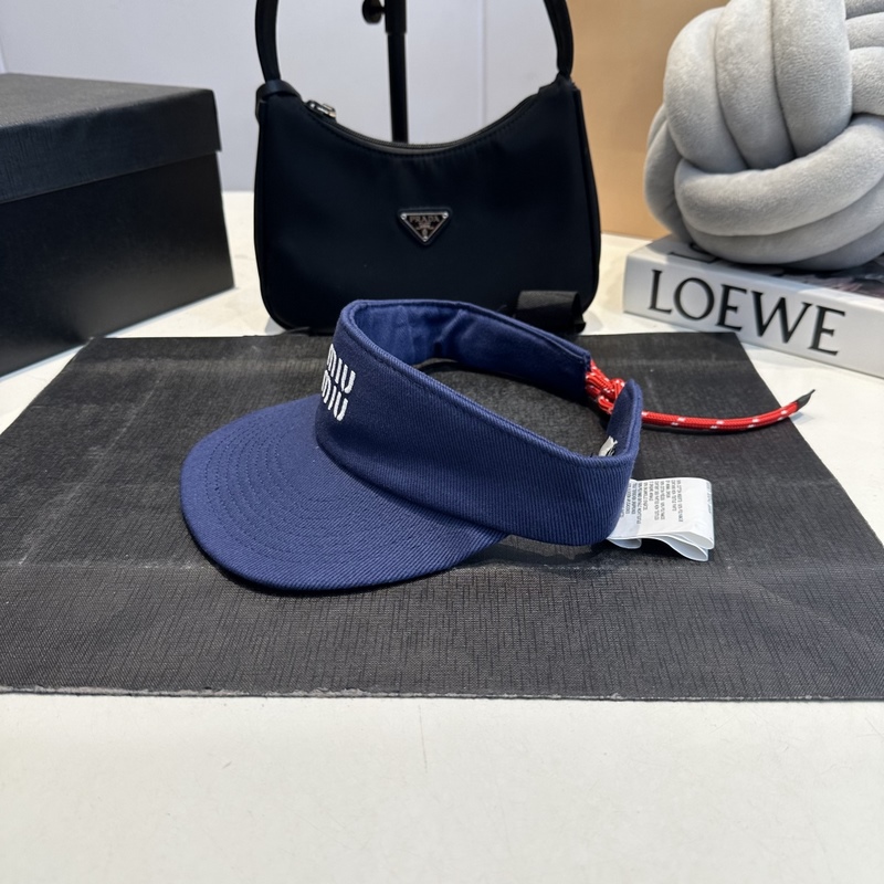 MIUMIU 運動健身空頂帽純棉，無論是騎行跑步 網球，打球， 瑜伽， 還是日常