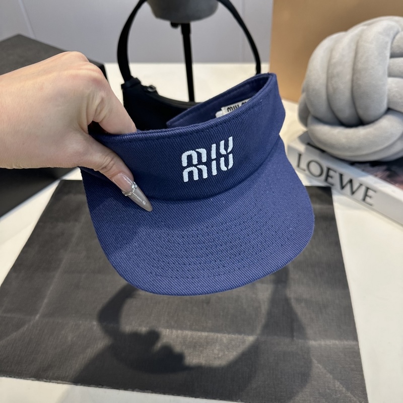 MIUMIU 運動健身空頂帽純棉，無論是騎行跑步 網球，打球， 瑜伽， 還是日常