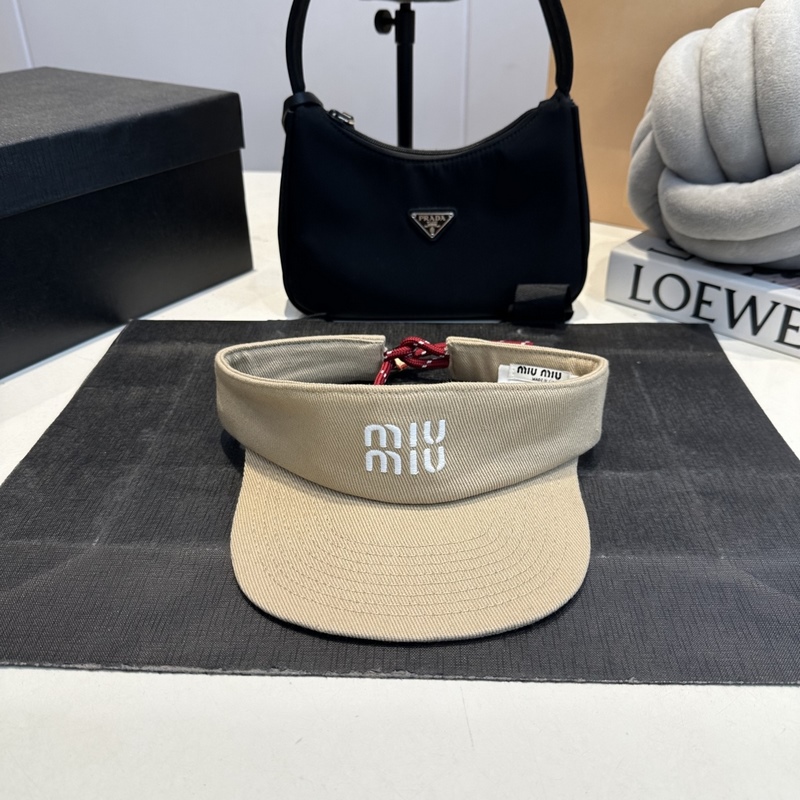 MIUMIU 運動健身空頂帽純棉，無論是騎行跑步 網球，打球， 瑜伽， 還是日常