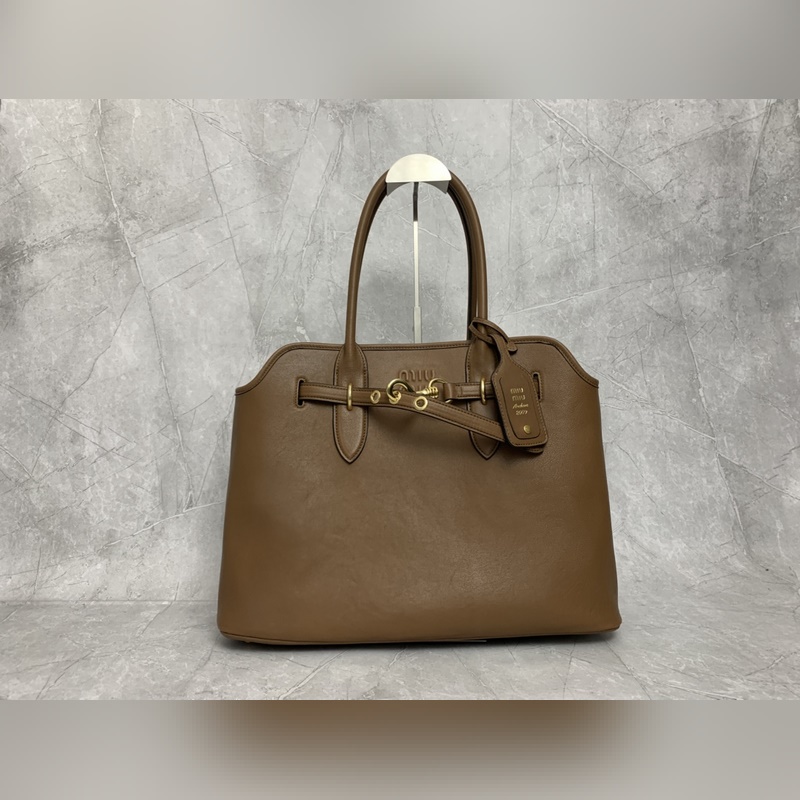 5BG291(焦糖) MIUMIU 手提包 這隻Aventure我要誇爆它！ 絕