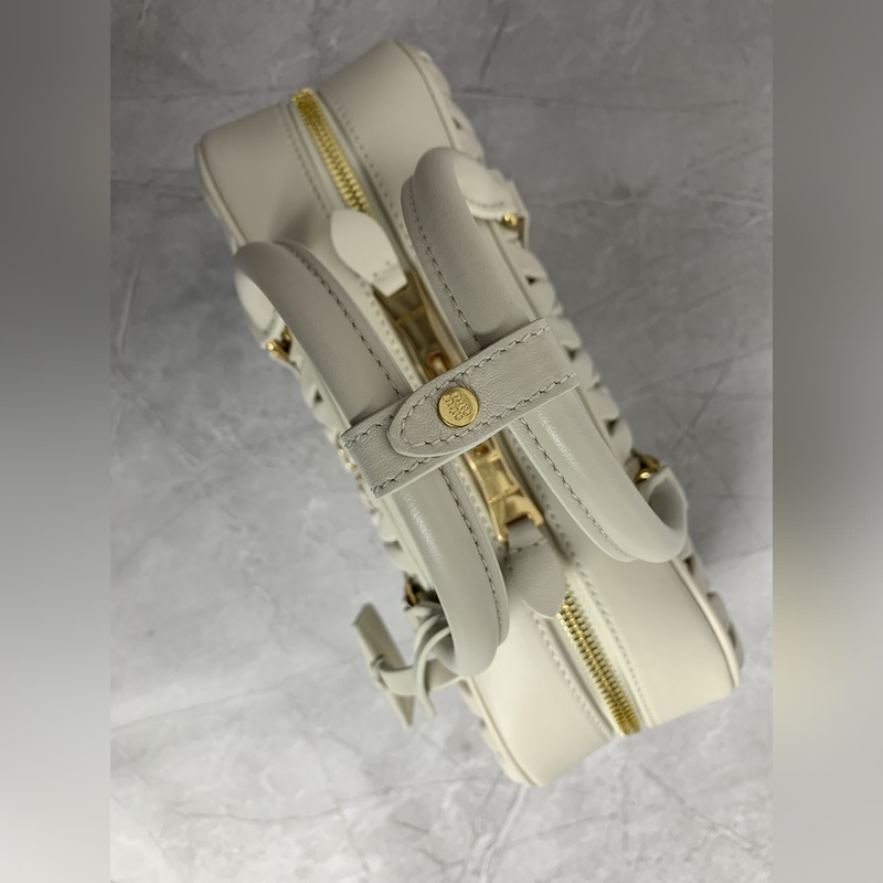 5BB148繡線(白色) Miu家新款保齡球包包，官網主推，今年絕對爆 款式，頂