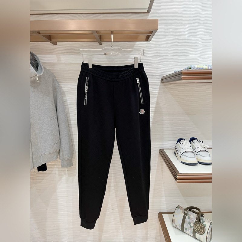 秋冬 蒙口前袋拉鍊帶字母定制設計 正常版型 螺紋褲腳 毛圈面料 M-XXXL