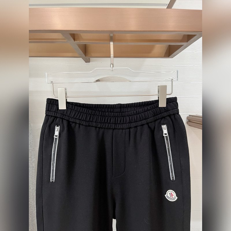 秋冬 蒙口前袋拉鍊帶字母定制設計 正常版型 螺紋褲腳 毛圈面料 M-XXXL