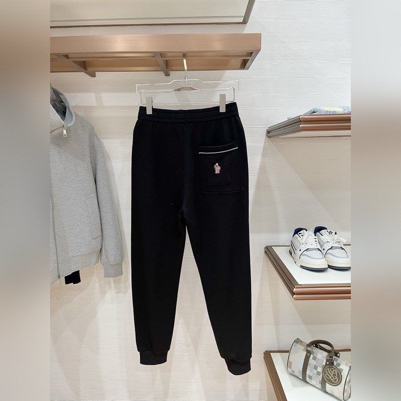 秋冬 蒙口前袋拉鍊帶字母定制設計 正常版型 螺紋褲腳 毛圈面料 M-XXXL