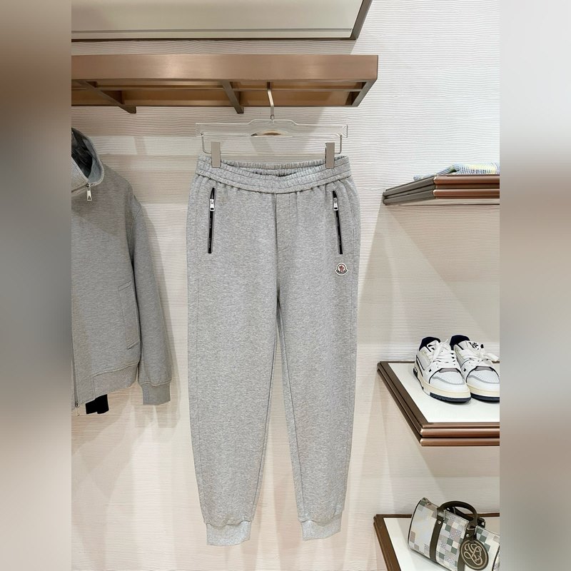 冬 蒙口前袋拉鍊帶字母定制設計 正常版型 螺紋褲腳 毛圈面料 M-XXXL