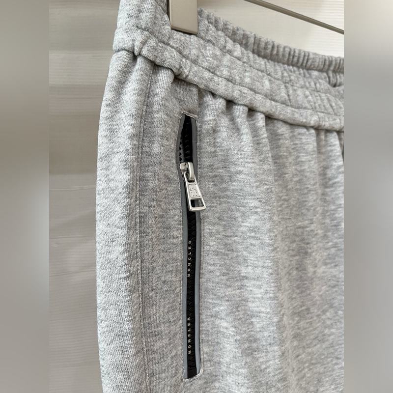 冬 蒙口前袋拉鍊帶字母定制設計 正常版型 螺紋褲腳 毛圈面料 M-XXXL