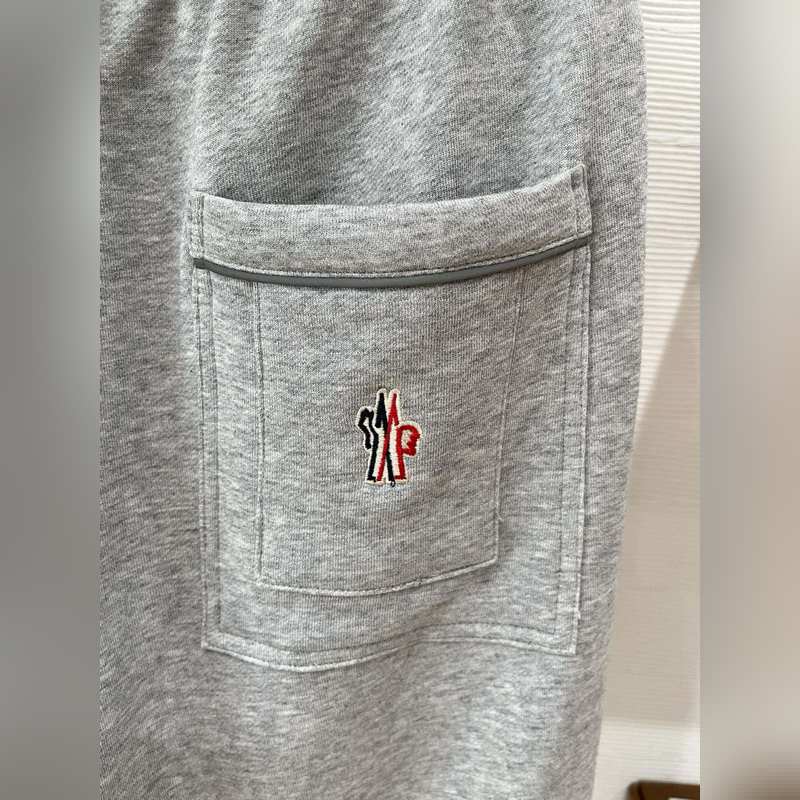 冬 蒙口前袋拉鍊帶字母定制設計 正常版型 螺紋褲腳 毛圈面料 M-XXXL