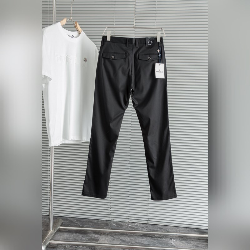 Moncler 蒙口 26ss春夏輕奢時尚定制休閑西褲，簡潔幹練的風(fēng)格，精緻卓