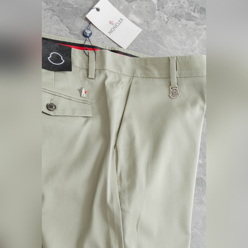 Moncler 蒙口 26ss春夏輕奢時尚定制休閑西褲，簡潔幹練的風格，精緻卓