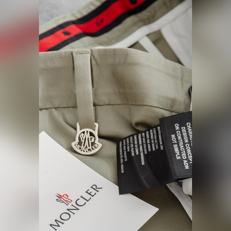 Moncler 蒙口 26ss春夏輕奢時尚定制休閑西褲，簡潔幹練的風格，精緻卓