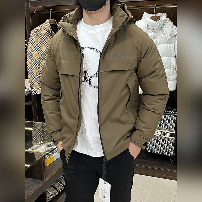 主推羽絨 Moncler 2026最新款時尚設計師款羽絨外套 蒙口連帽羽絨服，戶