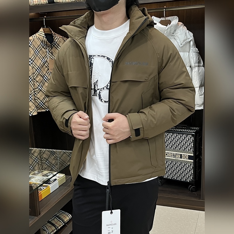 主推羽絨 Moncler 2026最新款時尚設計師款羽絨外套 蒙口連帽羽絨服，戶