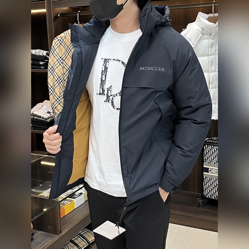 主推羽絨 Moncler 2026最新款時尚設計師款羽絨外套 蒙口連帽羽絨服，戶