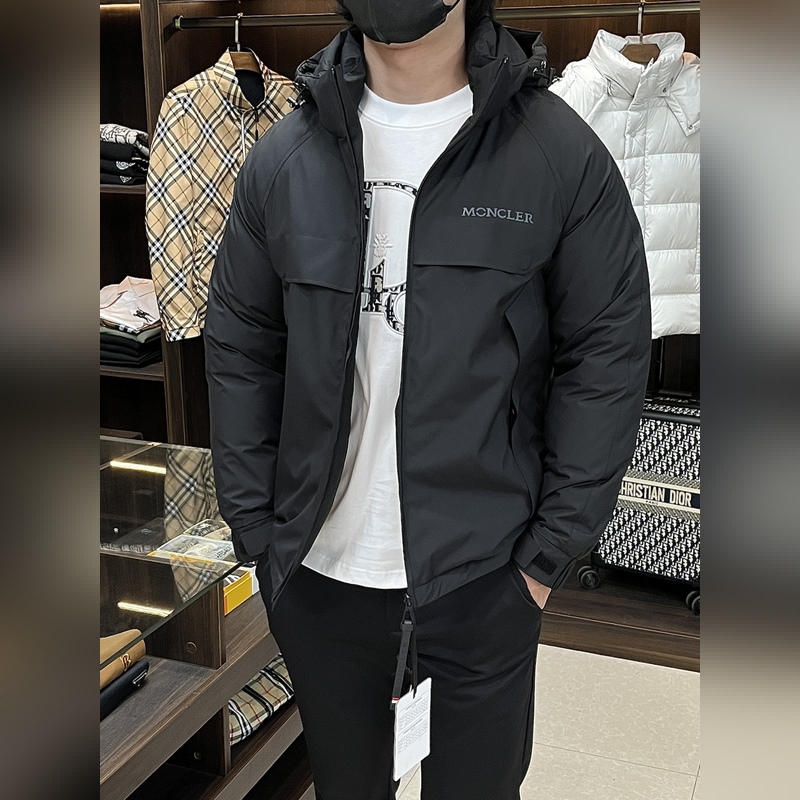 主推羽絨 Moncler 2026最新款時尚設計師款羽絨外套 蒙口連帽羽絨服，戶