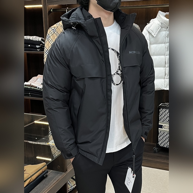 主推羽絨 Moncler 2026最新款時尚設(shè)計師款羽絨外套 蒙口連帽羽絨服，戶