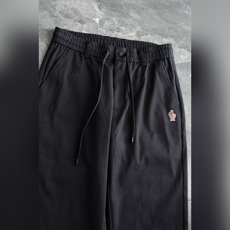 Moncler 蒙口2026FW新品100%全棉休閑時尚套裝#[直筒長褲 翻領外