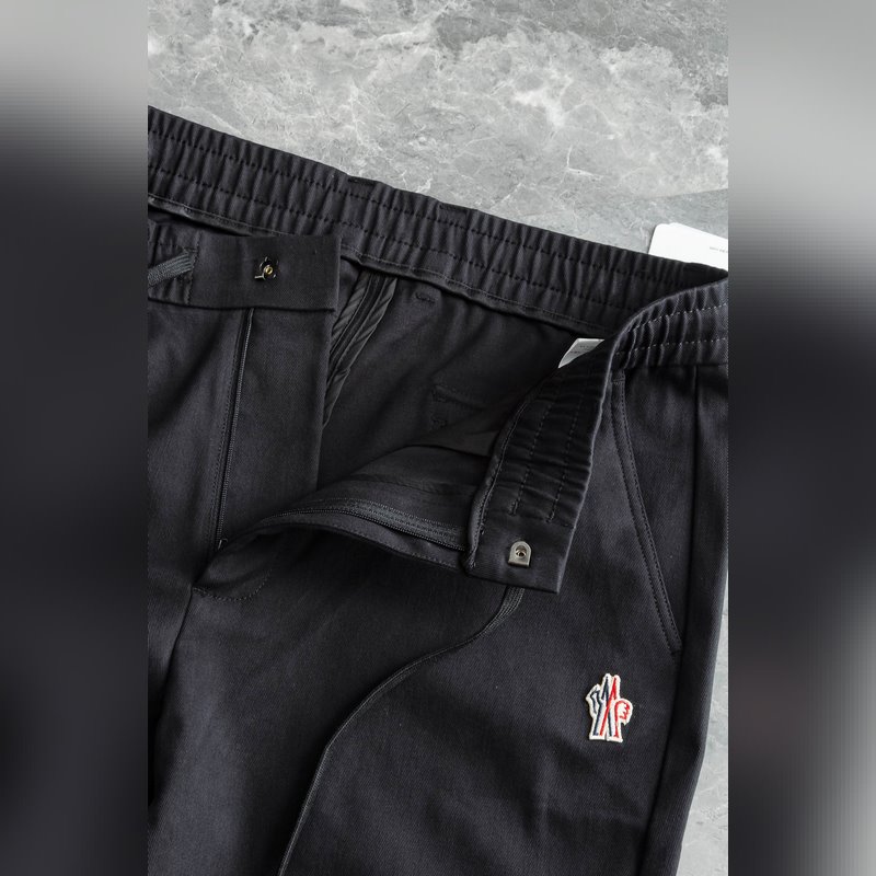 Moncler 蒙口2026FW新品100%全棉休閑時尚套裝#[直筒長褲 翻領外