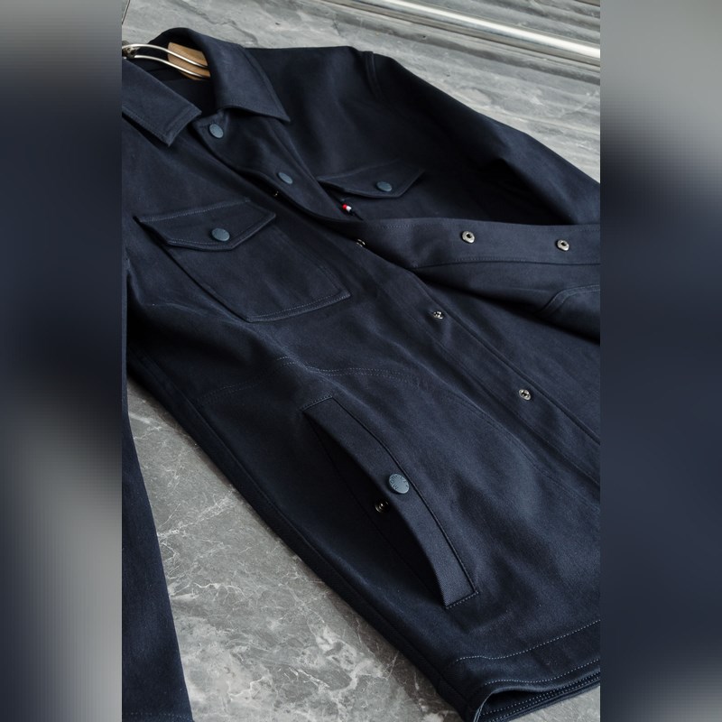 Moncler 蒙口2026FW新品100%全棉休閑時尚套裝#[直筒長褲 翻領外