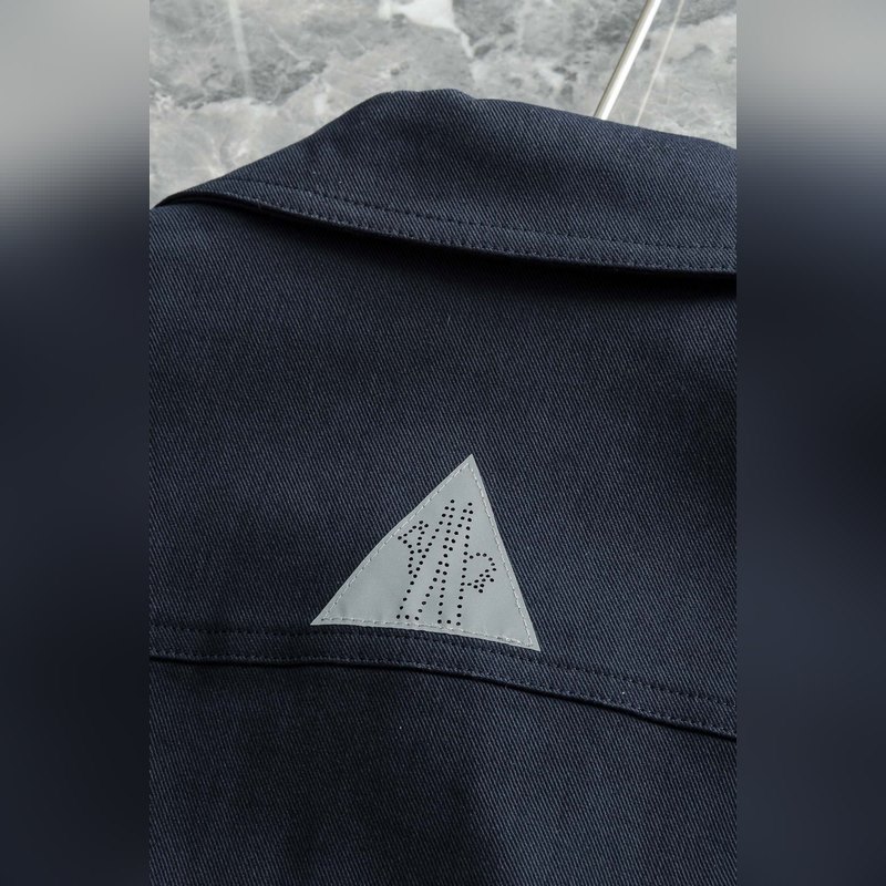 Moncler 蒙口2026FW新品100%全棉休閑時尚套裝#[直筒長褲 翻領外