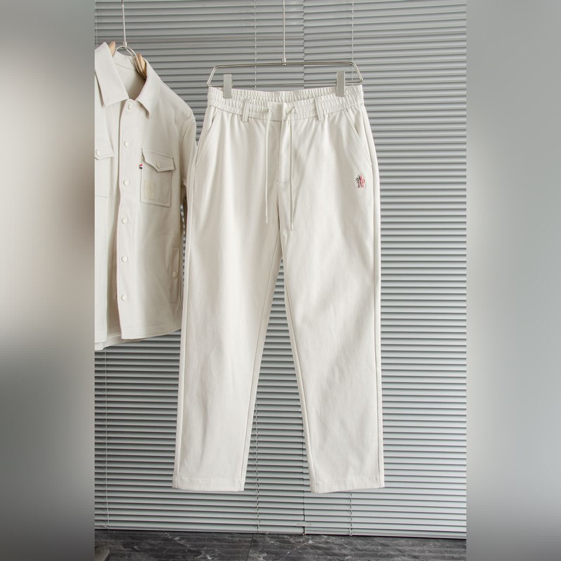 Moncler 蒙口2026FW新品100%全棉休閑時尚套裝#[直筒長褲 翻領外