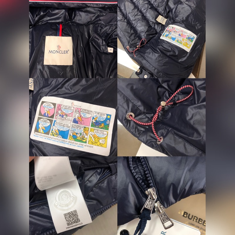Moncler 蒙口 炸裂 新品] 設(shè)計(jì)時(shí)尚百搭舒適透氣連帽蒙口羽絨服~支持N