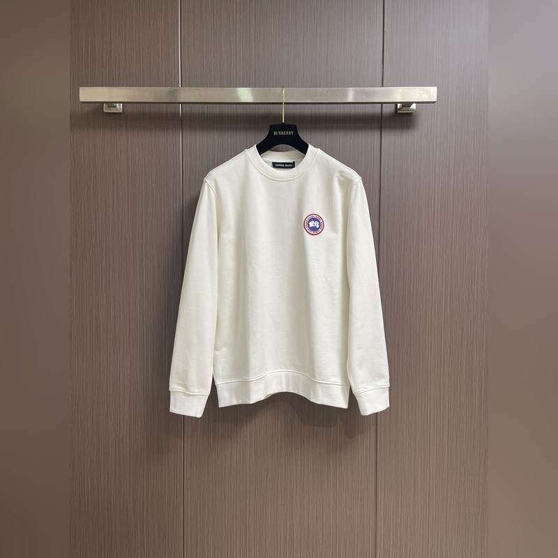 Canada Goose 大鵝 2026Fw早秋仔章經(jīng)典圓領(lǐng)衛(wèi)衣，定制400G面