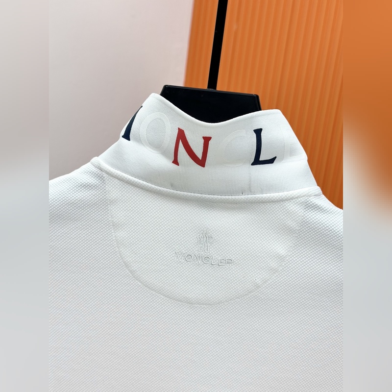 Moncler 蒙口.26ss早秋男士長袖polo衫. 男士翻領商務休閑短袖Po