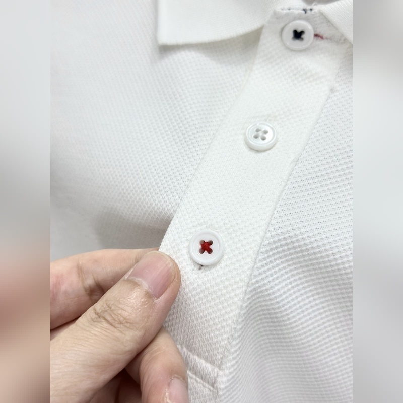 Moncler 蒙口.26ss早秋男士長袖polo衫. 男士翻領商務休閑短袖Po