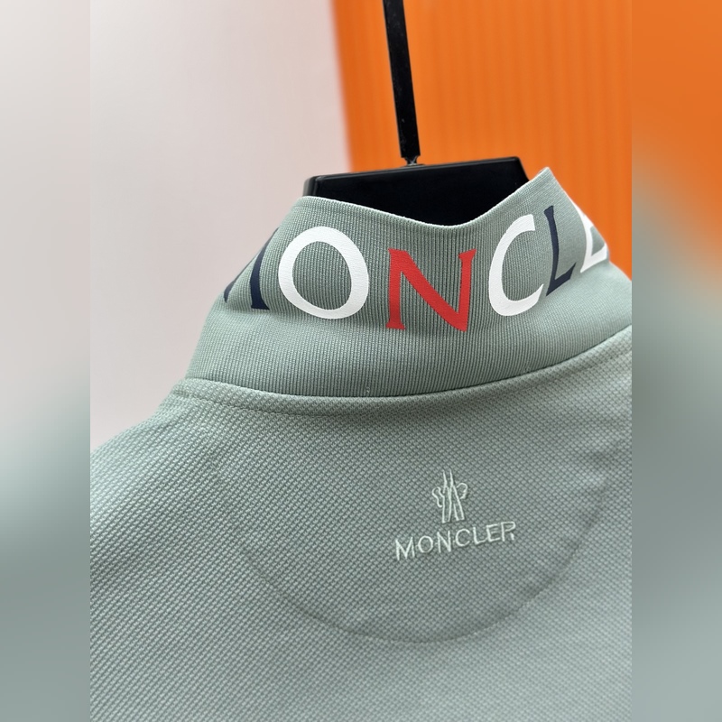 Moncler 蒙口.26ss早秋男士長(zhǎng)袖polo衫. 男士翻領(lǐng)商務(wù)休閑短袖Po