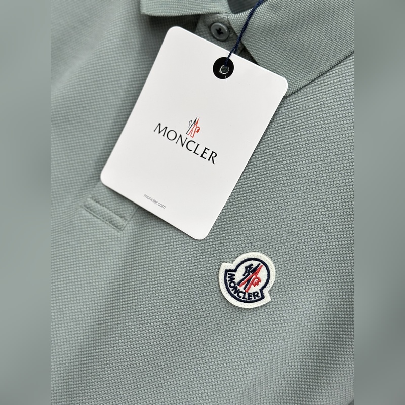 Moncler 蒙口.26ss早秋男士長(zhǎng)袖polo衫. 男士翻領(lǐng)商務(wù)休閑短袖Po