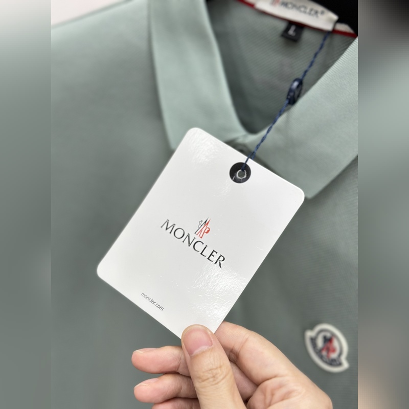 Moncler 蒙口.26ss早秋男士長(zhǎng)袖polo衫. 男士翻領(lǐng)商務(wù)休閑短袖Po